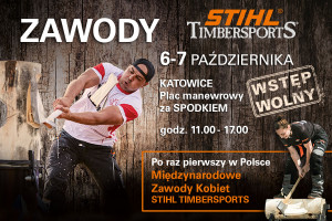 Zawody Stihl Timcersports w  MCK Katowice