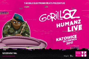 Koncert Gorillaz w Międzynarodowym Centrum Kongresowym