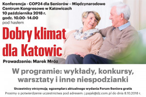 Konferencja dobry klimat dla Katowic w Międzynarodowym Centrum Kongresowym w Katowicach