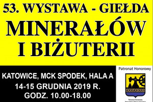 Gielda minerałów Międzynarodowe Centrum Kongresowe w Katowicach 2019