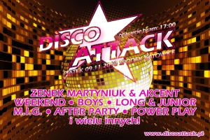 Disco Attack w Spodku 2018